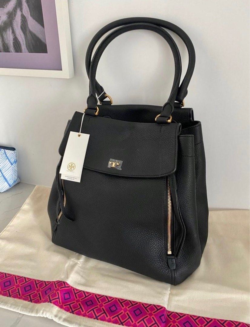 Tory Burch half moon tote Carousell