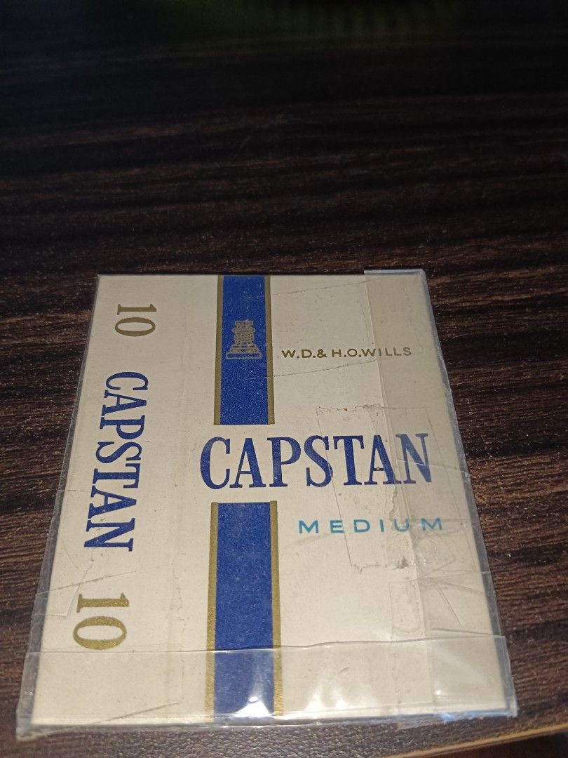 Uncommon version of Capstan cigarette packet, Hobbies & Toys, Collectibles  & Memorabilia, Vintage Collectibles on Carousell