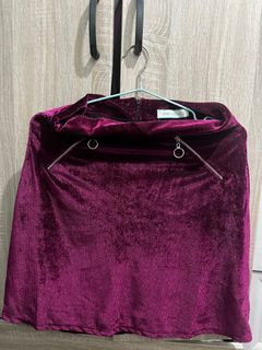 Velvet Pink Skirt