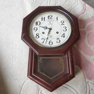 vintage seiko japanese wall clock