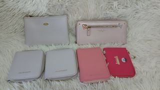 Wallets pouches makeup bag card case