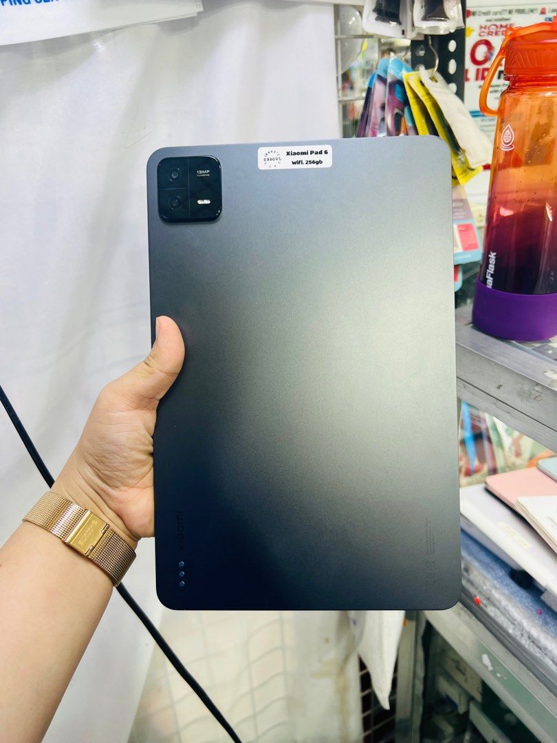Xiaomi Pad 6 256gb Wifi Complete (Category: Android) located in San Juan City. Submitted by javedsgadgetshop (Listing ID 1300436492, Image 1). Description: OPEN FOR INSTALLMENT VIA CREDIT CARD/GGIVES & SWAP/TRADE-IN! WE BUY AND SELL ( ANYKINDS OF UNIT BINIBILI PO NAMIN)! PTPA : Padelete po f bawal Read ❗️Onhand ‼️ Xiaomi Pad 6 •256gb •NTC Variant •Good batt health •Wifi Only •95% Smoothness •No hidden issue | No Repaired •100% Authentic | Not Ref