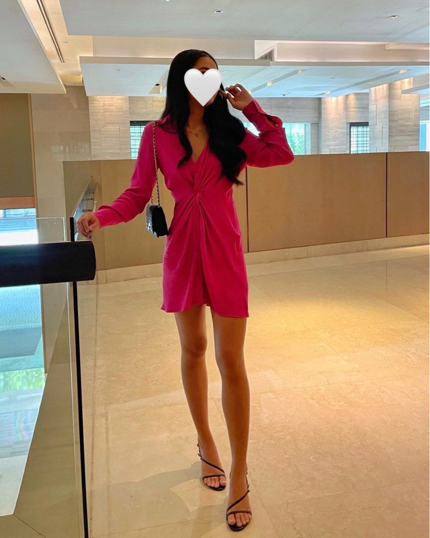 REPRICED Zara Pink Satin Long Sleeve Dress, Women's Fashion, Dresses & Sets, Dresses on Carousell REPRICED Zara Pink Satin Long Sleeve Dress, Women's Fashion, Dresses & Sets, Dresses on Carousell