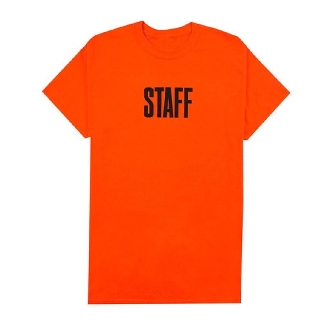 100 Official Justin Bieber Purpose Tour Staff T Shirt Men s Fashion Tops Sets Tshirts Polo Shirts on Carousell