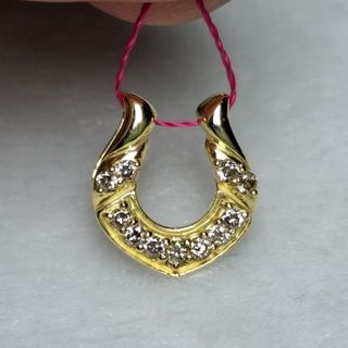 18k Japan Gold Diamond Pendant