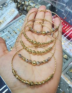 18k Saudi Gold Tricolor Bracelet Jz Jewelries