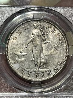 1908 S ONE PESO US-PHIL SILVER COIN "USPI"