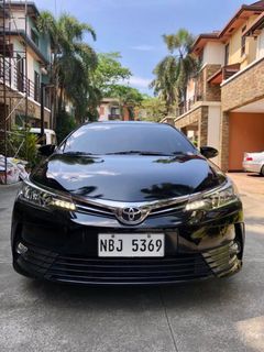 2018 Toyota  Altis G  Original Color Black Auto