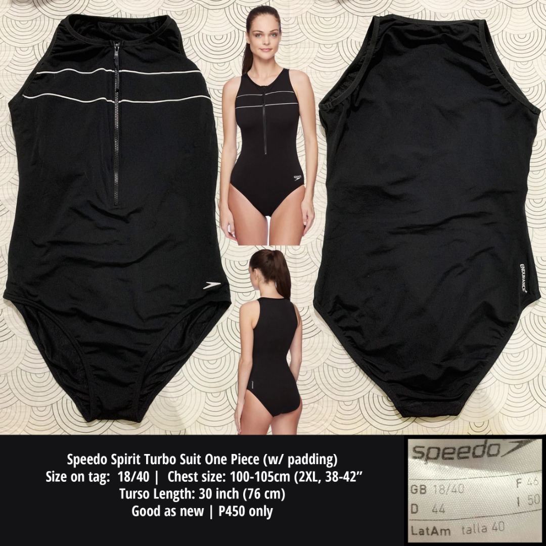 Speedo spirit turbo suit one piece hot sale