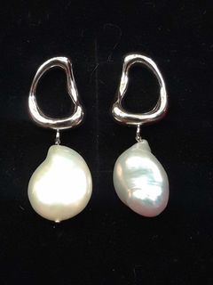 925 Freshwater Pearl Earrings