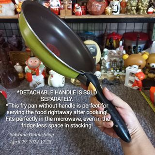 9.3" TEFAL NON-STICK FRY PAN WITHOUT HANDLE