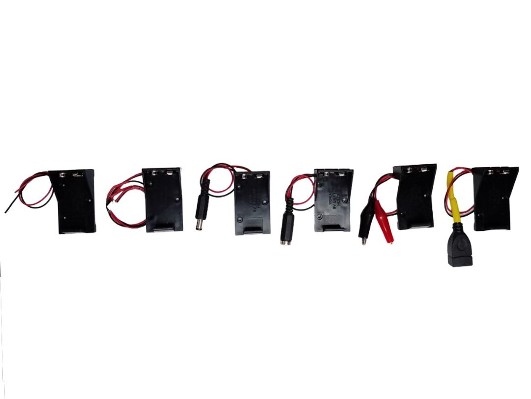 9V RECHARGEABLE BATTERY OPEN CASE NO SWITCH (1-PC per ORDER), BEST FOR ...