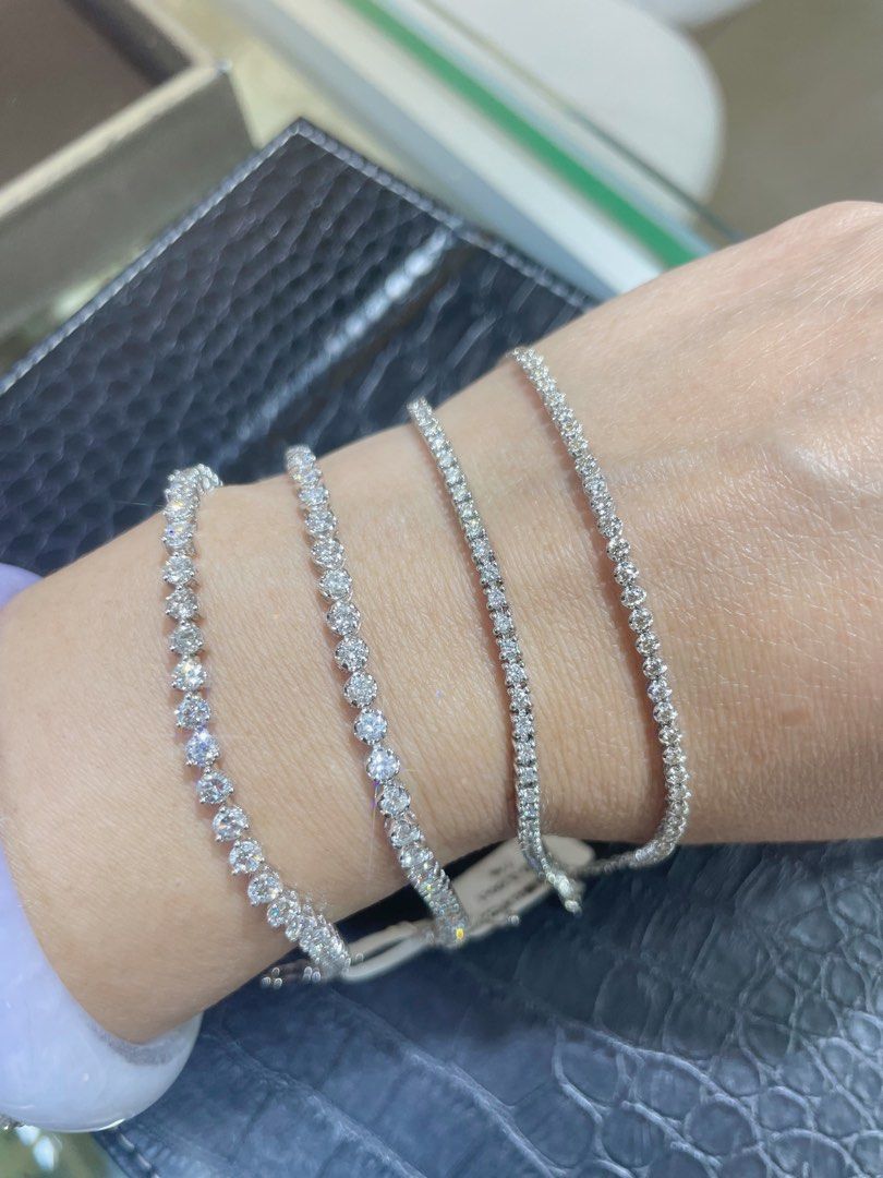 鑽石手鍊, 女裝, 飾物及配件, 手鍊- Carousell