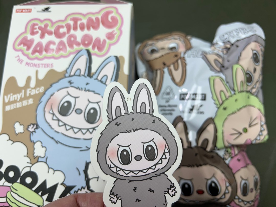 💢全新💢 pop mart popmart labubu macaron sesame 泡泡瑪特