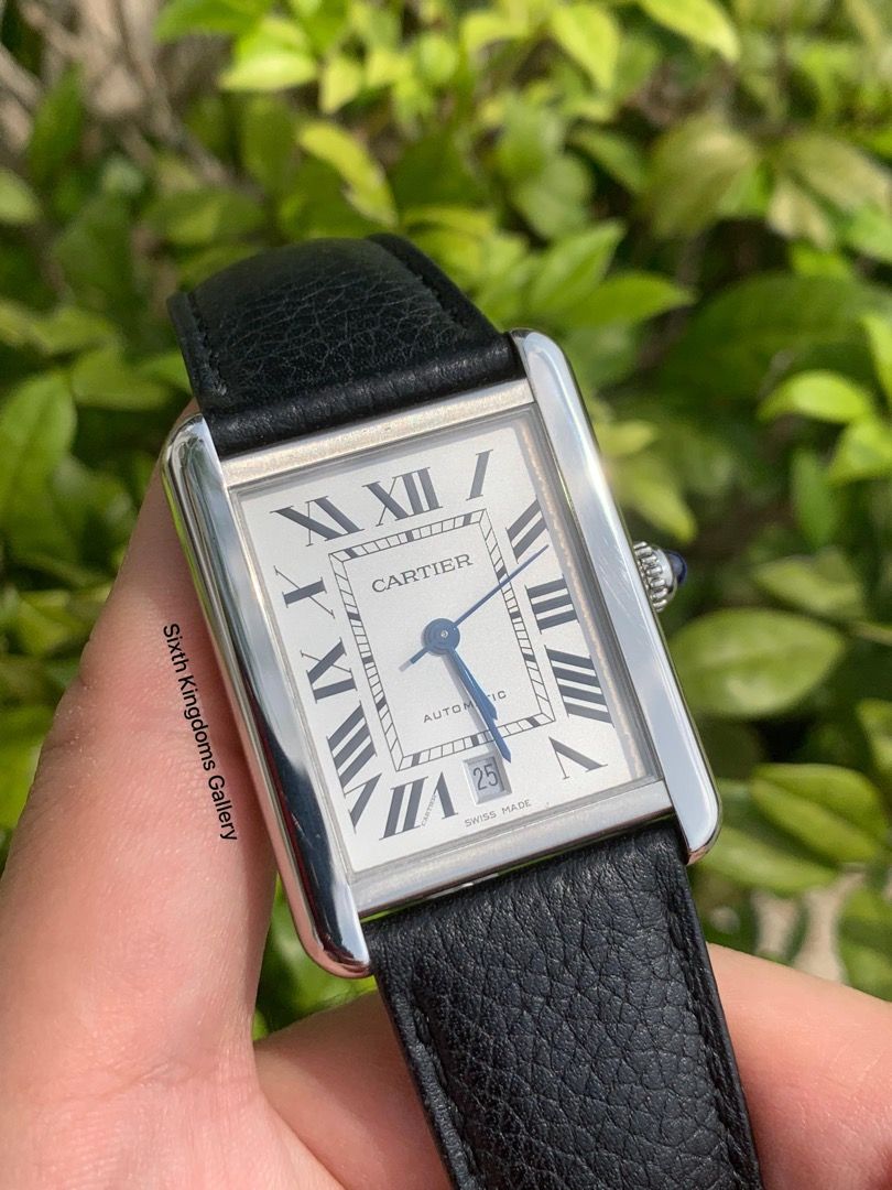 Cartier tank solo xl pre owned top