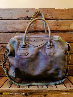 💯 TOUGH Jeansmith Distressed full grain leather hand bag with sling