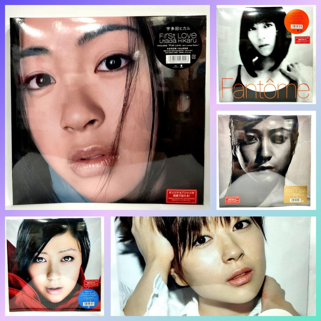 宇多田光Utada Hikaru first love 黑膠vinyl LP, 興趣及遊戲, 音樂 