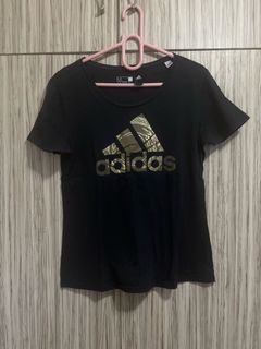 Adidas black shirt medium