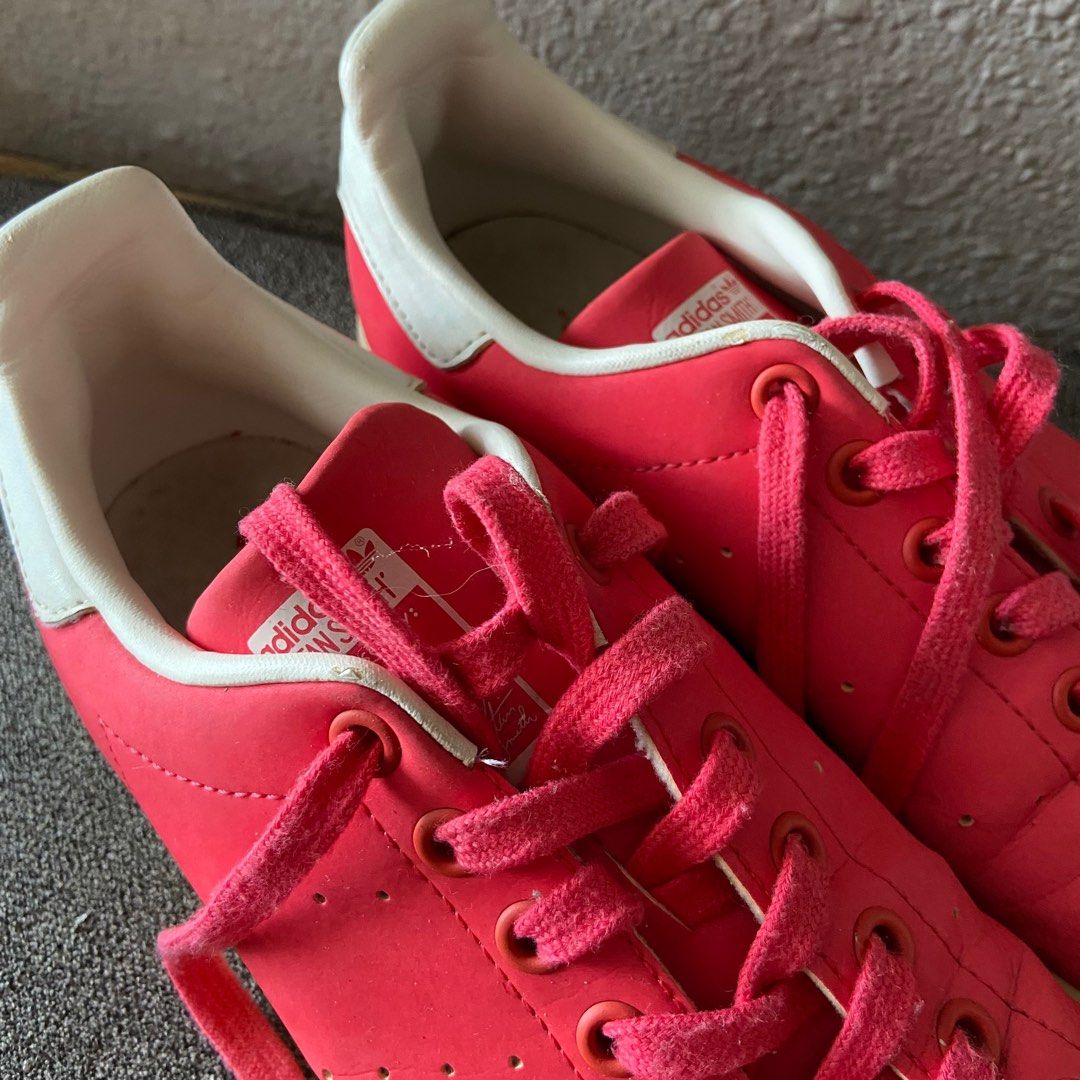 Adidas stan smith red reflective deals