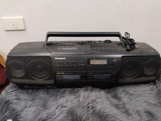Affordable Panasonic RX-DT7  CD/Headphone Jack/Cassette/Radio Boombox From Japan
220 volts