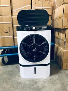 AIR COOLER
Quality 
with 2 bottles included
with wheels
with swing