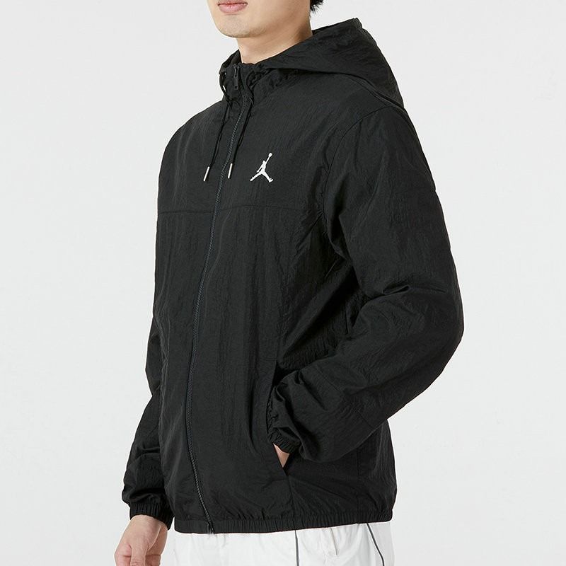 BRAND NEW IN STOCK Nike Air Jordan Embroidered Logo Street Style Fashion Leisure Simplicity Athletic Windbreakers High Quality Wear and Breathable Couple Jacket Men s Fashion Activewear on Carousell