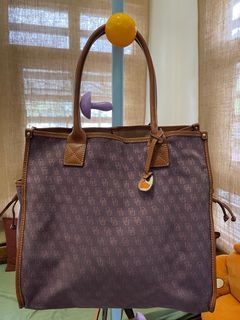 Authentic Dooney and Bourke open tote bag
