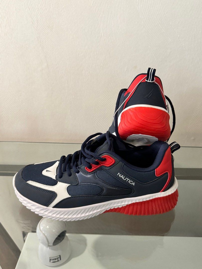 Authentic NAUTICA men’s sneakers (Category: Sneakers) located in San Fernando. Submitted by authenticsph (Listing ID 1300613481, Image 2). Description: SALE! SALE! SALE! Brandnew without tag Never use With minimal flaws (pls see last pic) Size: 8.5 mens Last price posted.