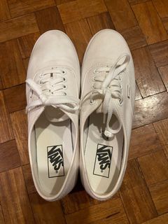 Authentic Van’s White Women’s Sneakers