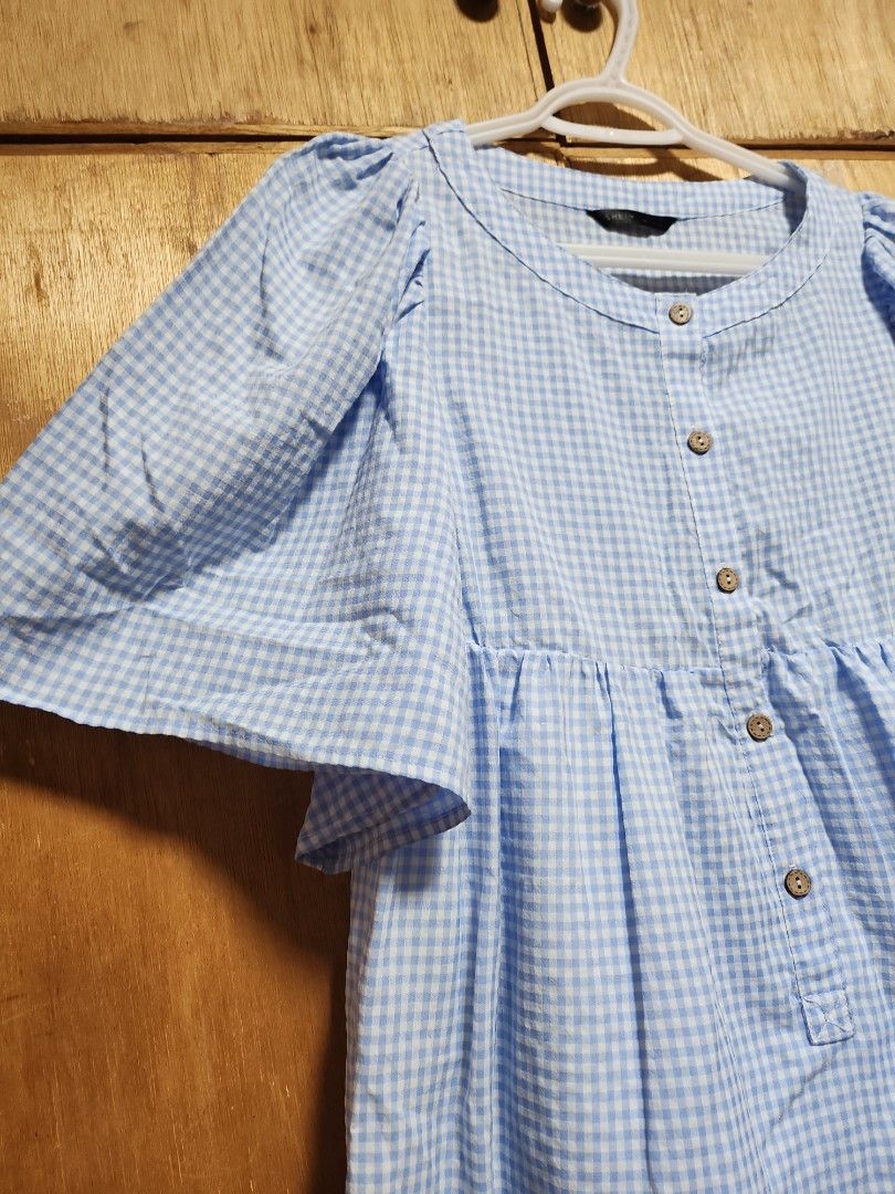 Baby dress shein (Category: Dresses) located in Caloocan City. Submitted by inbetweenluxe (Listing ID 1300618377, Image 3). Description: shein gingnam print dress in almost new. condition lemght: 85cm bust:40cm best fits sml-med frame Item is seller' s preloved and personal used not ukay so i can guarantee its quality and authenticity..