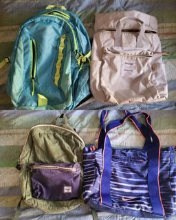 Backpack and Bags Set Bundle