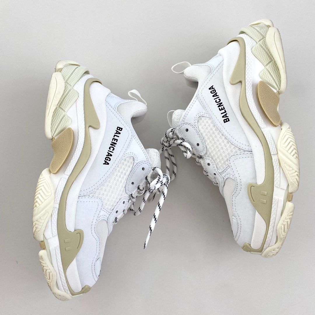 S Clear Sole Balenciaga Triple S Femme Or Clear Sole Balenciaga