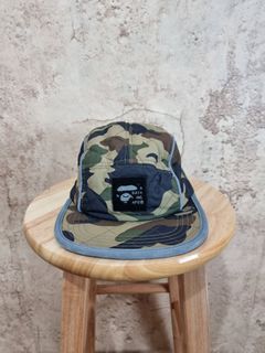 "Bape" - Six Panel Camouflage Camp Hat -