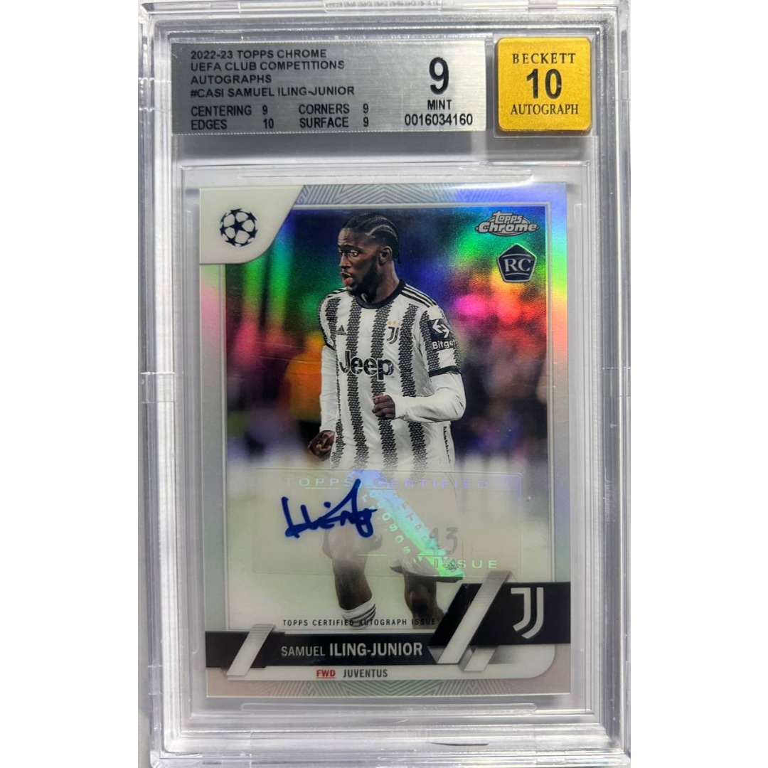 Topps Chrome SAMUEL ILING 直筆サインカード RC ②