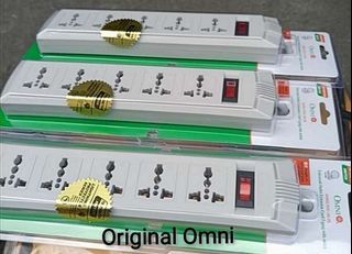 Brand New Electric Extension Cord (5 Socket/Gang) Authentic Omni Brand