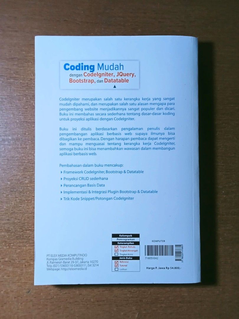 Buku Coding Mudah (Preloved Book), Buku & Alat Tulis, Buku di Carousell