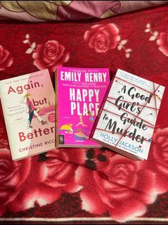 BUNDLE: Happy Place, A Good Girl’s Guide to Murder, Again but Better (Young Adult books)