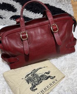 BURBERRY LEATHER BAG