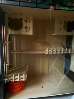cat cage cabinet