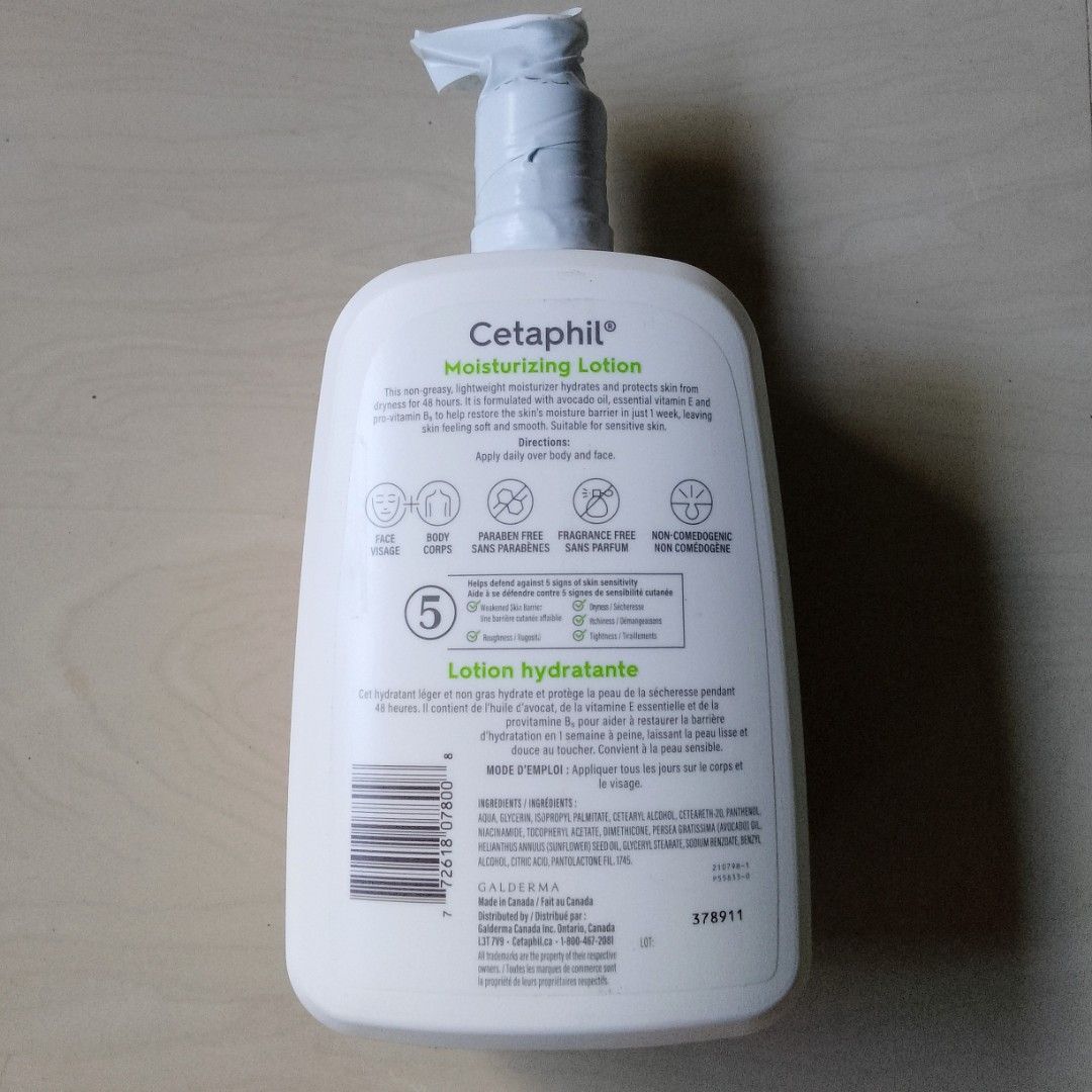 Cetaphil moisturizing lotion 1L (Category: Face Care) located in Cabuyao City. Submitted by bluesxoe (Listing ID 1300644995, Image 2). Description: .