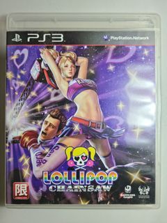Lollipop Chainsaw PS3 (R3) - Rare - open for trade