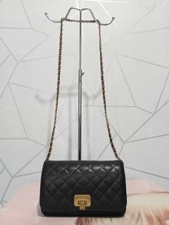 Charles & Keith Quilted Cross-Body Bag