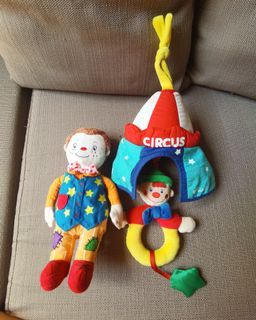 Chicco Lullaby Circus Dome & Mr Tumbles Stuffie