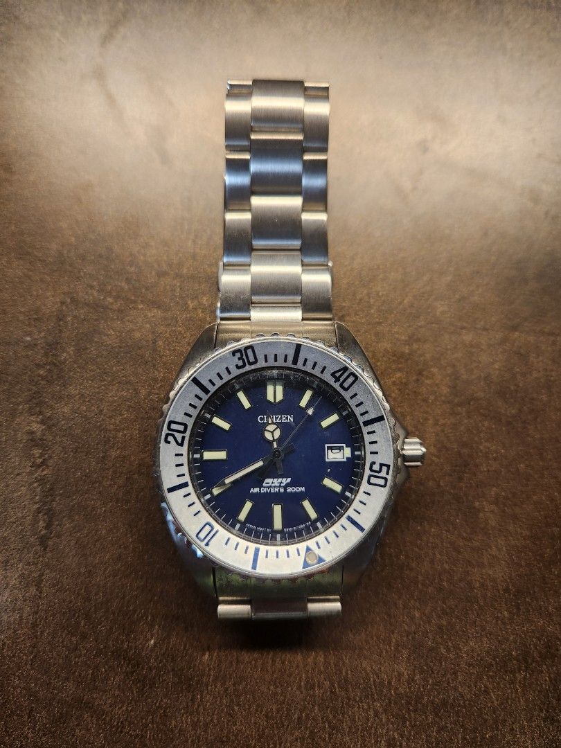 Citizen oxy air diver's 200m clearance