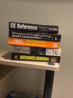 Civil engineering books take all for 1k pesos