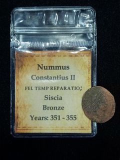 Constantius II - FEL TEMP REPARATIO; Siscia (Ancient Roman Coin)