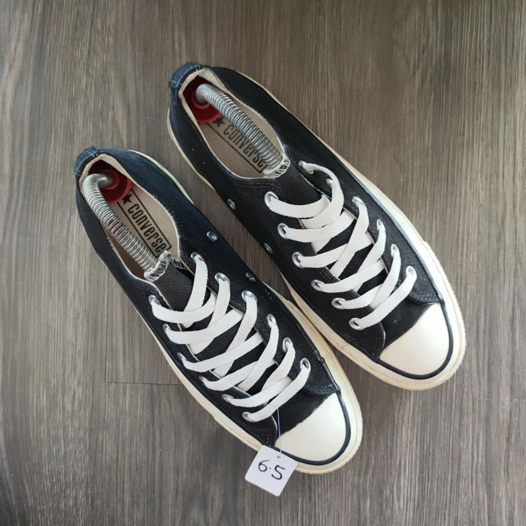 Black converse 6.5 new arrivals