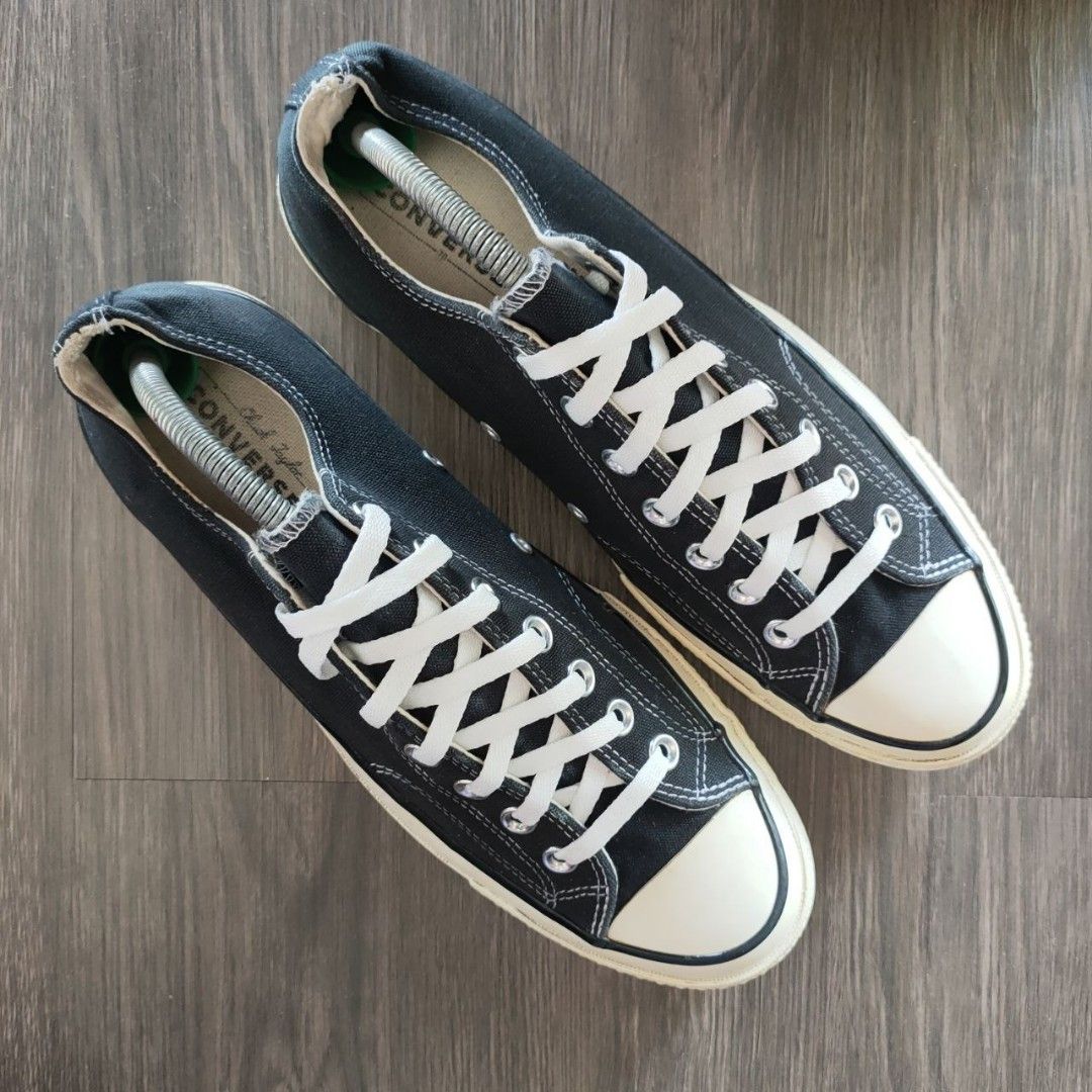 28cm converse CT70 chuck taylor ALL STAR HI US9.5 BLACK 三つ星 