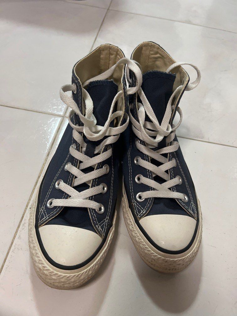 Converse Chuck Taylor All Star HI Unisex Sneakers NAVY