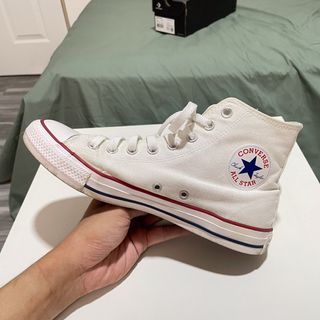 Converse High Top White (Size US 8 for men)